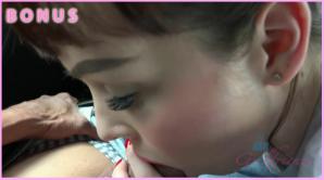 Aliya has a sexy blast on the mountain with you.