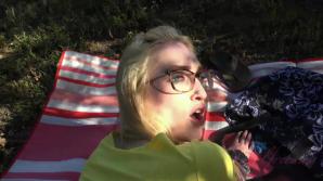 You fuck Victoria on the cliffside.